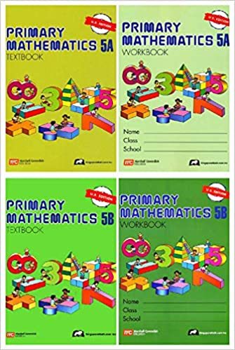 Primary Mathematics 5 - set of 6
