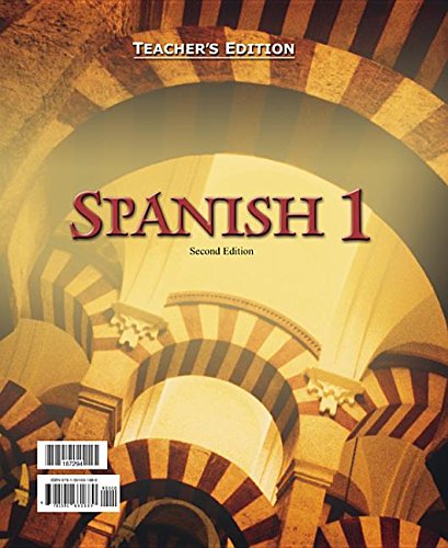 Spanish 1 - student book