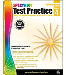 Spectrum Test Practice 4th Grade
