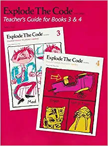 Explode the Code - Teacher's Guide for books 3 and 4