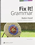 Fix-It Grammar: Robin Hood - Teacher's Manual Book 2