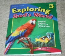 Exploring God's World 3 - Tests/Quizzes