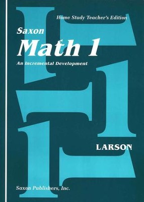 Math 1 - Teacher's Edition