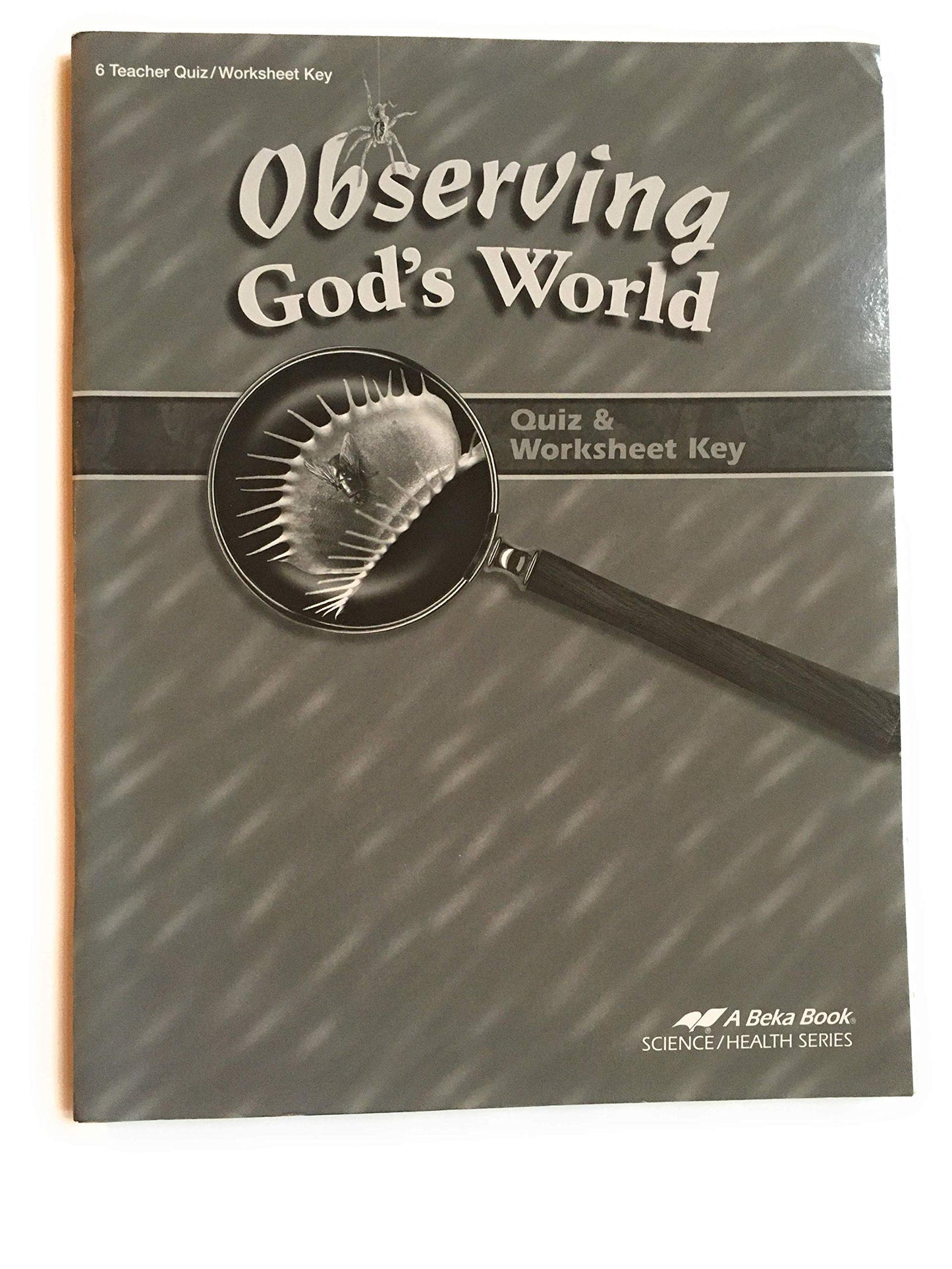 Observing God's World - Quiz Key