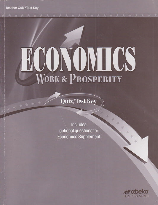 Economics (3rd ed.) - Test/Quiz Key