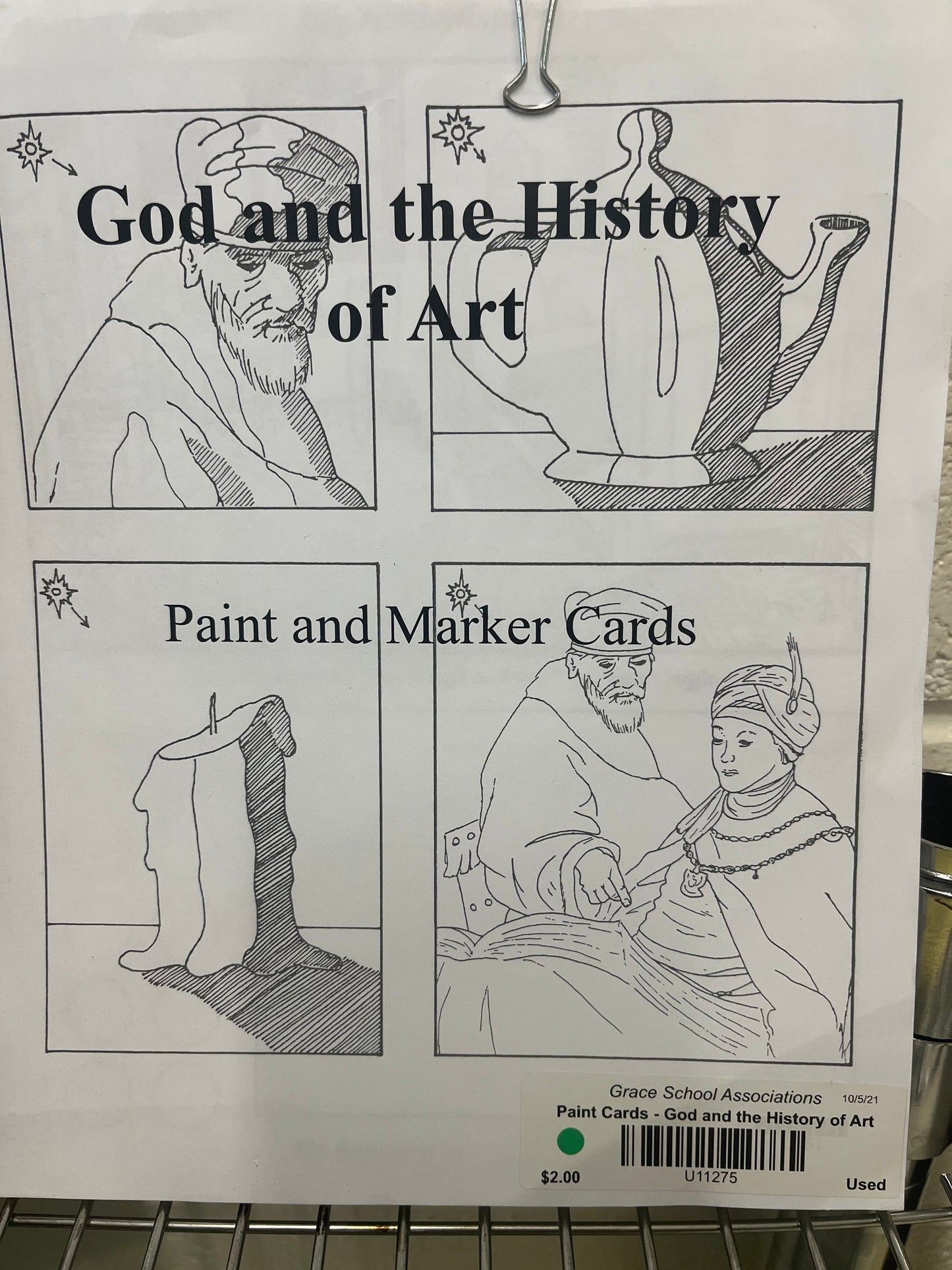 Paint Cards - God and the History of Art