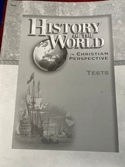 History of The World - Tests