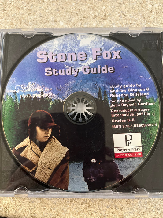 Stone Fox - Study guide CD-ROM