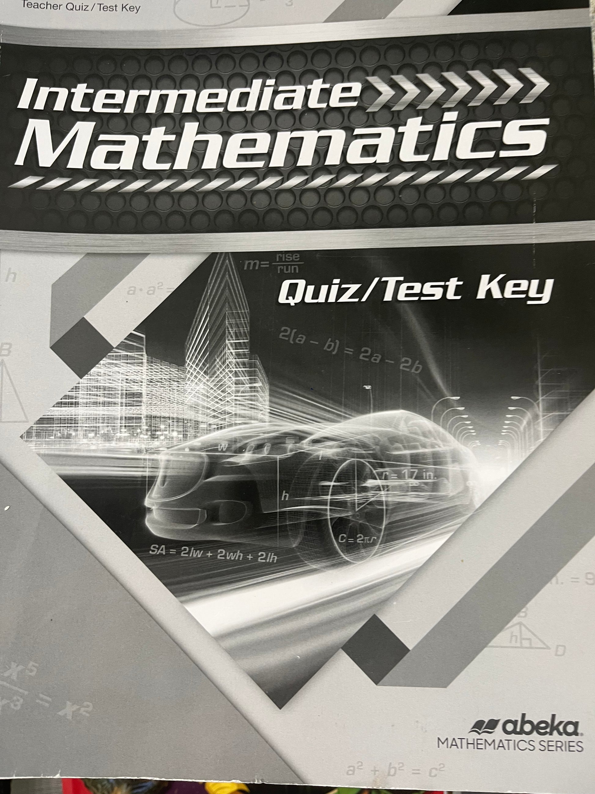 Intermediate Mathematics - Quiz/Test Key – Grace School Associations