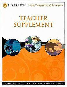 God's Design for Chemistry & Ecology - Properties of Ecosystems Teacher Supplement