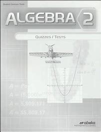 Algebra 2 - Tests