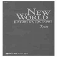 New World History and Geography 4th. Ed - Tests