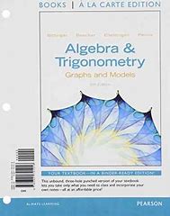 Algebra and Trigonometry