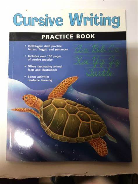 Cursive Writing Practice Book Grade 2-4