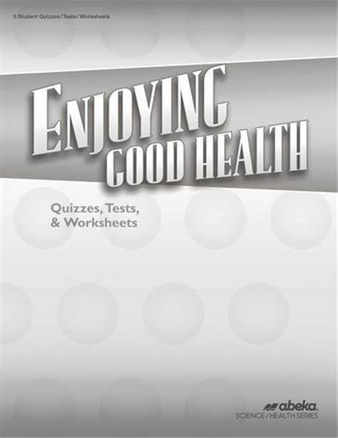 Enjoying Good Health - Tests
