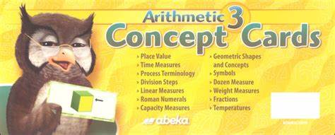 Arithmetic 3 - 4 Concept Cards
