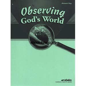Observing Gods World - Answer Key