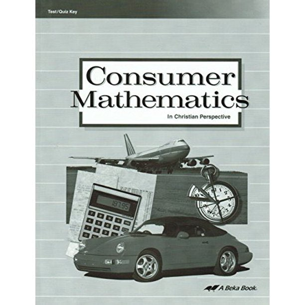 Consumer Mathematics - Test / Quiz Key