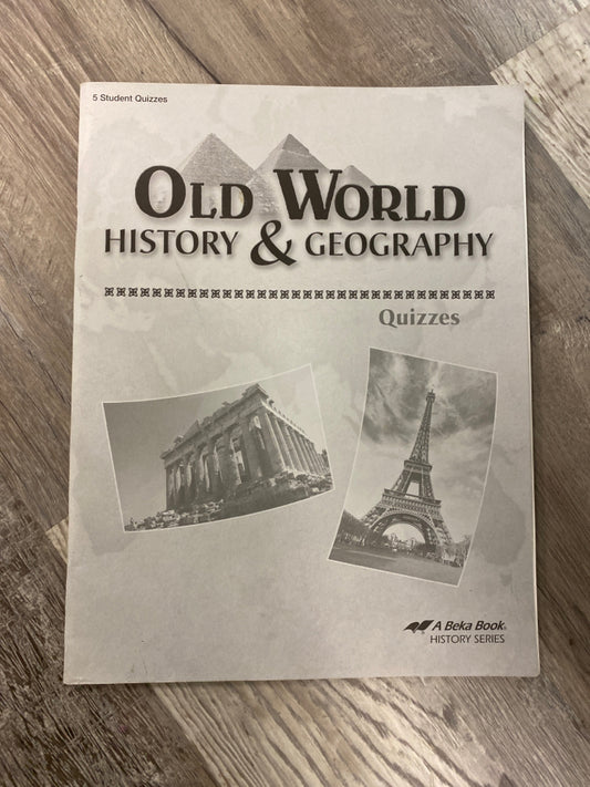 Old World History and Geography - Quizzes