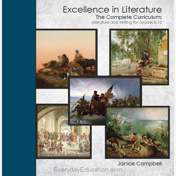 Excellence in Literature - Complete Curriculum Grades 8-12 plus Test/Exam Key Grade 8