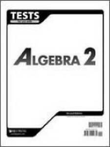 Algebra 2 (2nd ed.) -  Tests