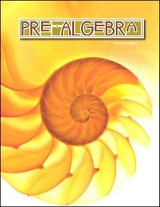 Pre-Algebra (2nd ed.) - Student book