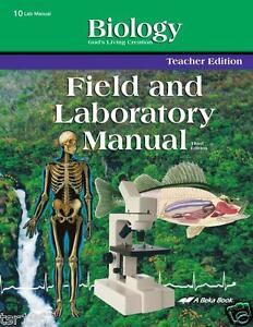 Biology Lab Manual - Set of 2