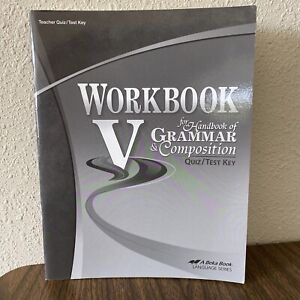 Workbook for Handbook of Grammar and Composition V -  Test-Quiz/Key