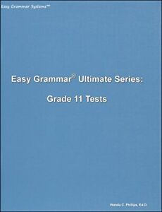 Easy Grammar Ultimate Grade 11 - Tests