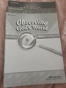 Observing God's World (4th Ed) - Test – Grace School Associations