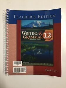 Writing and Grammar 12 - Teacher Edition