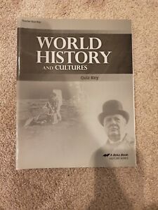 World History and Cultures - Quiz Key