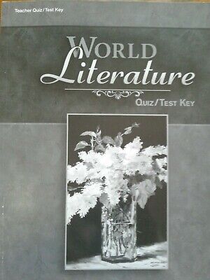 World Literature (4th. Ed.) - Test/Quiz Key