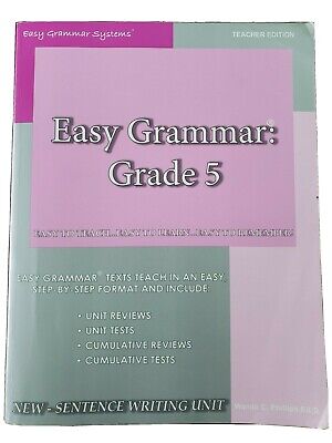 Easy Grammar Grade 5 - Teacher Edition