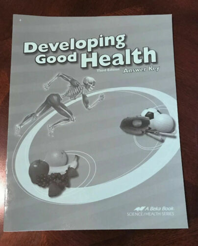 Developing Good Health - Answer Key