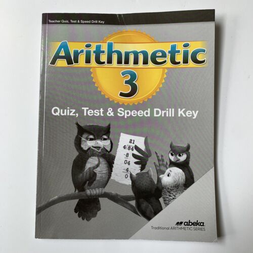 Arithmetic 3 - Tests / Speed Drills Key