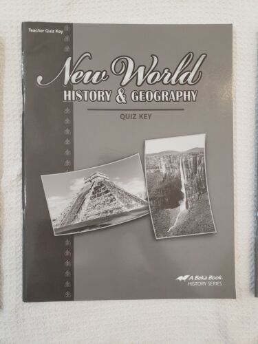 New World History and Geography - Quiz Key