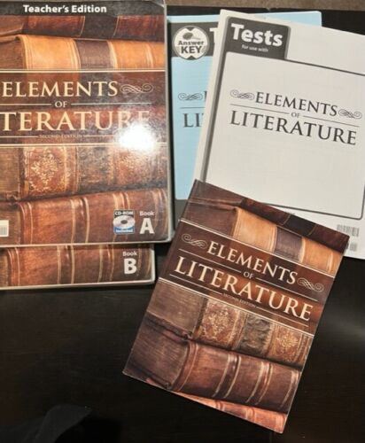 Elements of Literature - set of 4