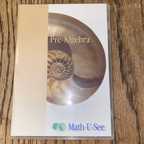 Pre-Algebra DVD's