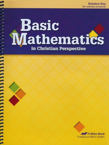 Basic Mathematics - Solution Key